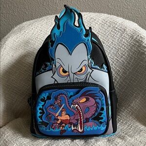 Loungefly Disney Hades, Hercules, Pain and Panic backpack